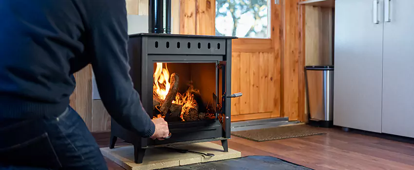 Open Hearth Wood Fireplace Installation in Burlington, KY